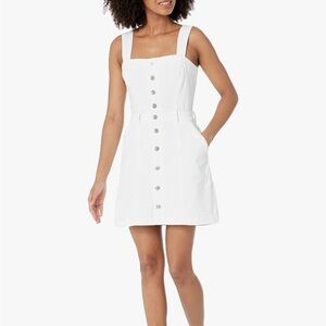 PAIGE Maddy Denim Dress in White